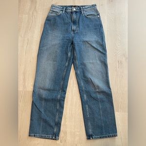 Lee Jeans Vintage Modern High Rise Relaxed Stovepipe Size 29 100% cotton